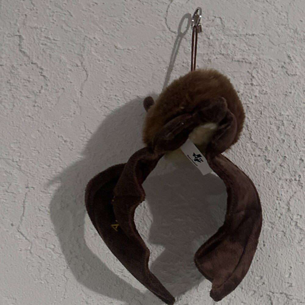 Cute Hanging Bat Plush Stuffed Animal Bendable Wings Texas Souvenir - Picture 7 of 12